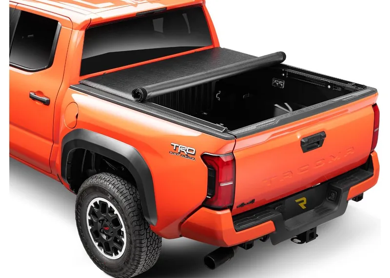 TruXedo Lo Pro soft roll-up tonneau cover installed low to the bed rails